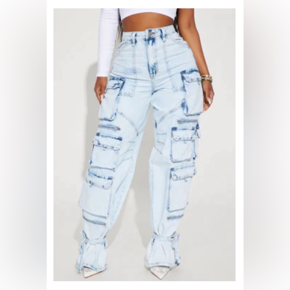Ramp It Up Cargo Jeans
